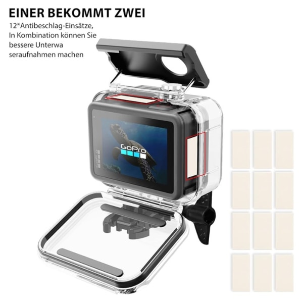 tilbehør til GoPro Hero 12 11 10 9 Masser af gode ting Black