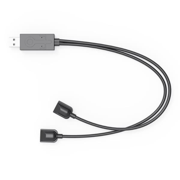 Nintendo Switch OLED Joy-Con Controller 2 in 1 -USB:n kanssa yhteensopiva laturikaapeli Black