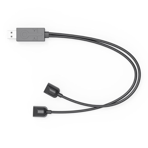 Opladerkabel kompatibelt med Nintendo Switch OLED Joy-Con Controller 2 i 1 USB Black