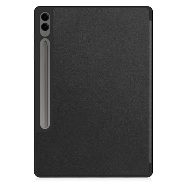 Kolmen taittotelineen älykotelo Samsung Galaxy Tab S10+ (S10 Plus) -puhelimelle Black