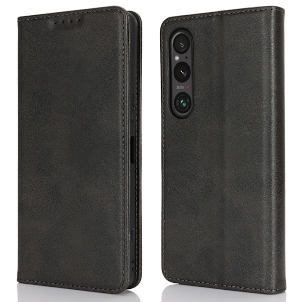 Til Sony Xperia 1 VI Cover Pung - Sort Black