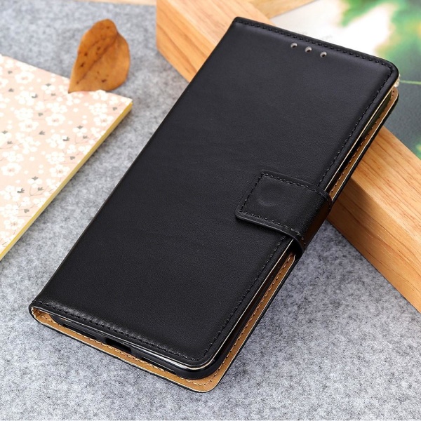 Wallet Stand Phone Case for Samsung Galaxy S21 - Black Black