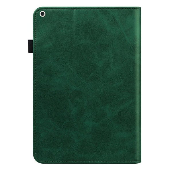 Til iPad 10.2 (2021)/(2020)/(2019) Almindeligt PU-læder tabletcover Green