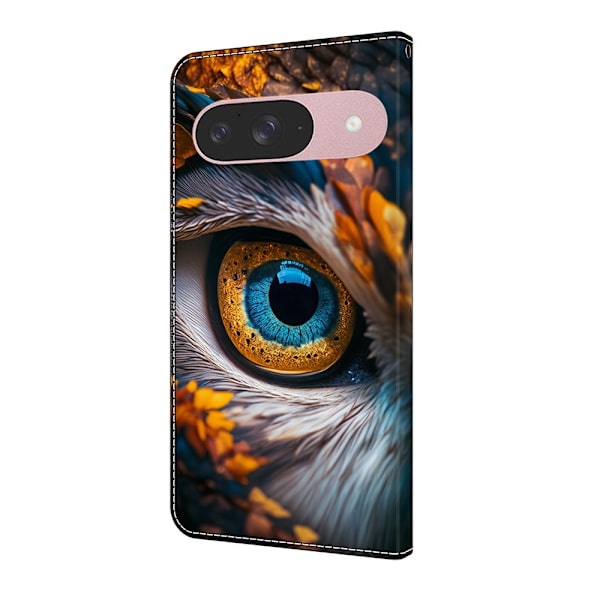 Til Google Pixel 10 Pro / 10 / 9 Pro / 9 Plånboksfodral Mønstertrykt PU-læder Flip Stativ Mobilcover Multicolor