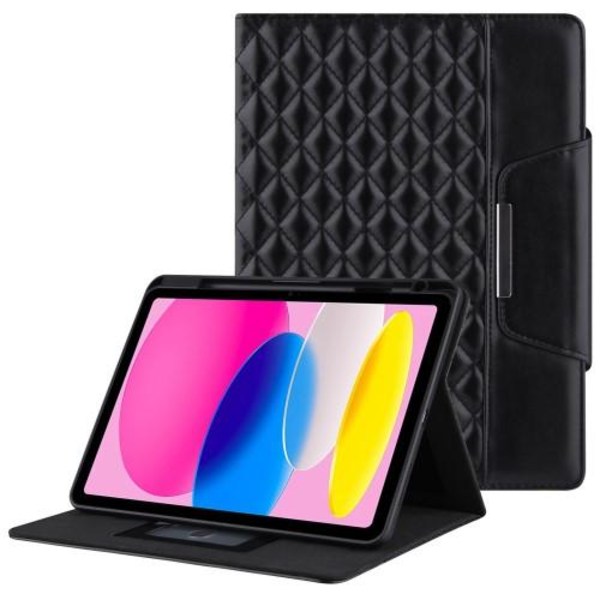 Til iPad 10.9 2022 Gen 10 Broderigitter Tabletcover Black