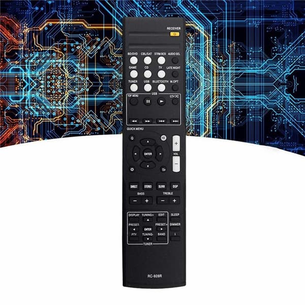 Fjernkontroll Utskiftning for RC-928R for Onkyo AV-receiver Black
