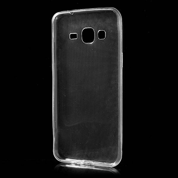 Samsung Galaxy J3 (2016) Slimmat TPU skal TRANSPARANT Transparent