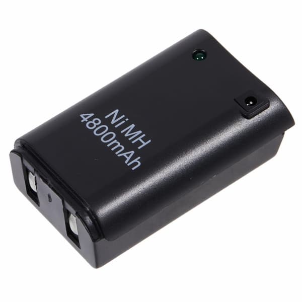 Batteri for Microsoft Xbox 360 3.6V 4800mAh Black