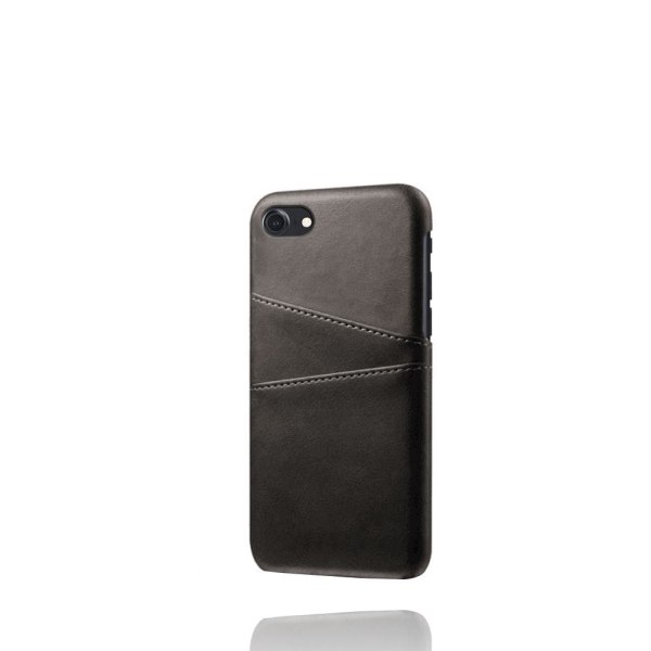 KSQ-etui med kortplads til iPhone 8/7/SE 2020 Black