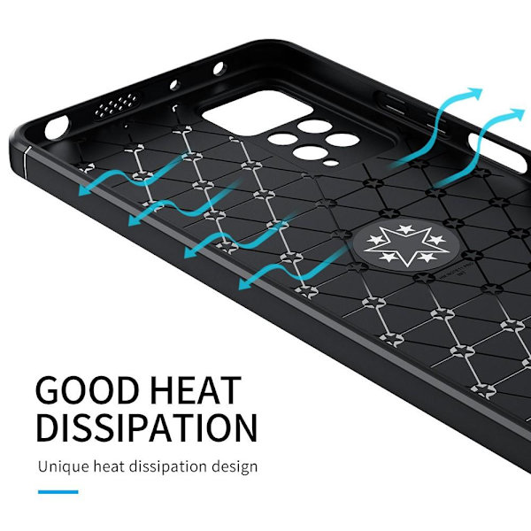 Fingerring Stativetui Til Xiaomi Redmi Note 11 Pro Black