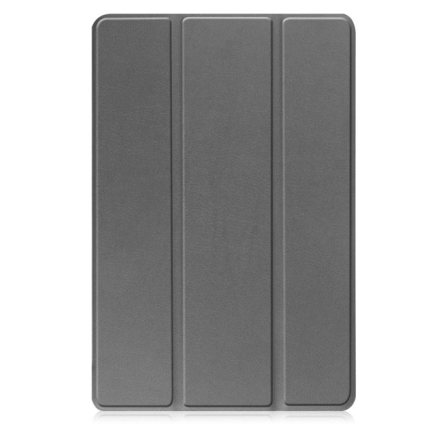 Til Lenovo Tab M10 (Gen 3) Trifoldet Stativdæksel - Grå Grey
