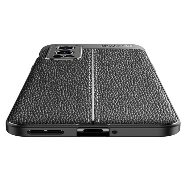 OnePlus Nord 2 5G Litchi Texture Slim Soft Shockproof TPU Cover Transparent