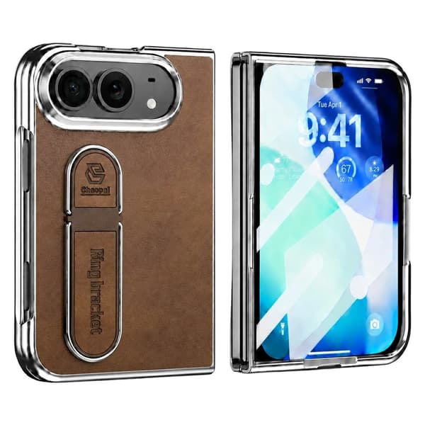 Telefondeksel med skjermbeskyttelse til iPhone Duo Blue
