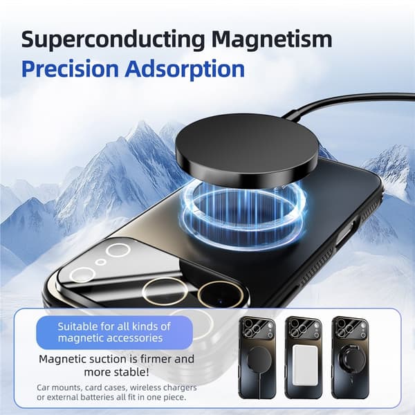 Til iPhone 17 Pro Max Mobilcover Black