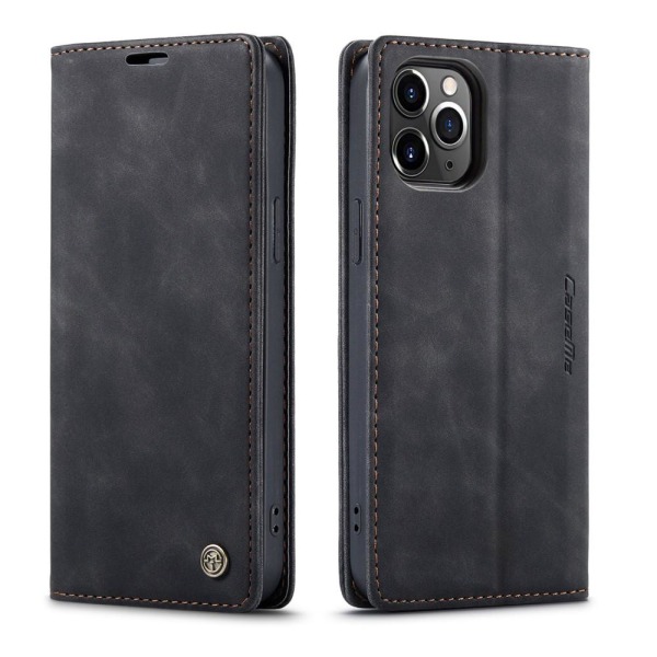 CASEME Retro tegnebog taske til iPhone 12 Pro Max Black