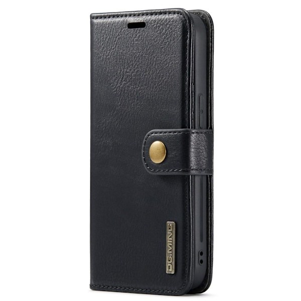 iPhone 14 Pro DG.MING Avtakbar 2-i-1 Lommebokdeksel Black
