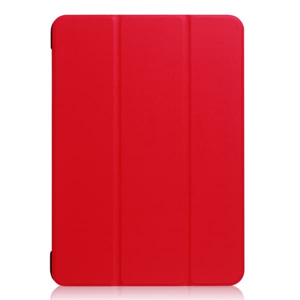 iPad 9.7" (2017/ 2018) Slim Fit Trifoldbart deksel - Rød Red