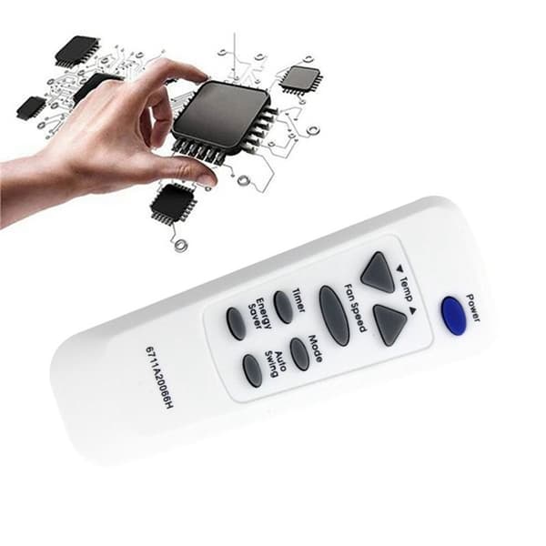 Fjernkontroll 6711A20066H for LG erstatningsklimaanlegg AC White