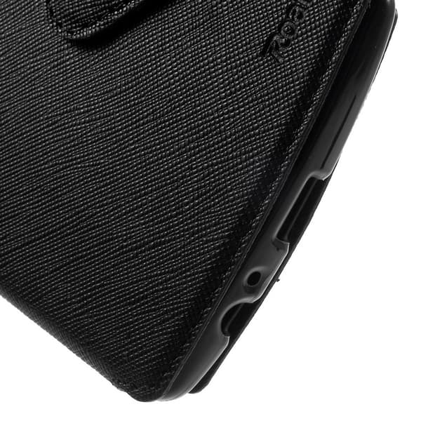 ROAR KOREA Diary View Window suojakuori - LG G4 Black