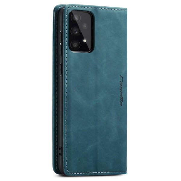 CASEME Retro Lompakkokotelo Samsung Galaxy A33 5G -  -Sininen Green