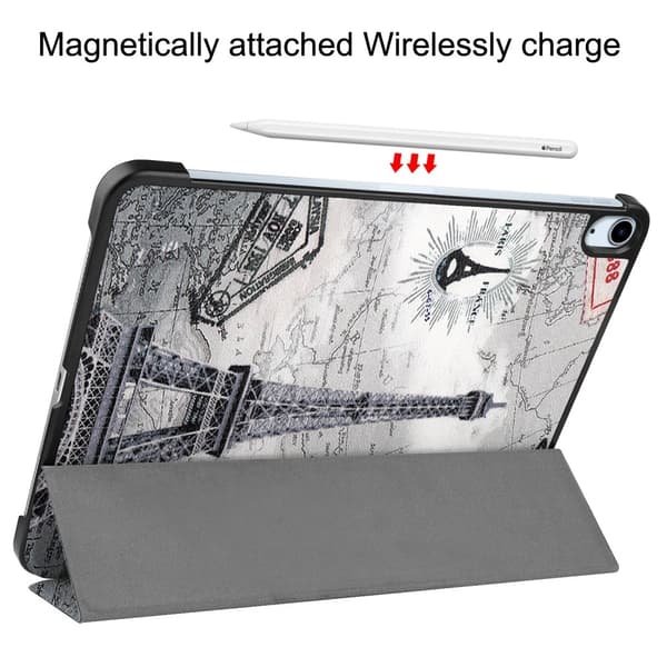 Etui for iPad Air 11 (2024) - Tri-fold Stativ Tablettdeksel - Tower Multicolor