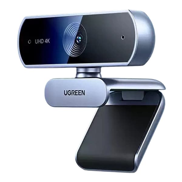 Webkamera PC Bærbar PC Kamera USB 2.0 4K HD Webkamera 8MP Dobbel mikrofon Autofokus Black