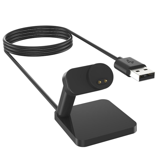 Xiaomi Mi Band 7 Band 6 Band 5 + NFC USB Laddningskabel docka Svart