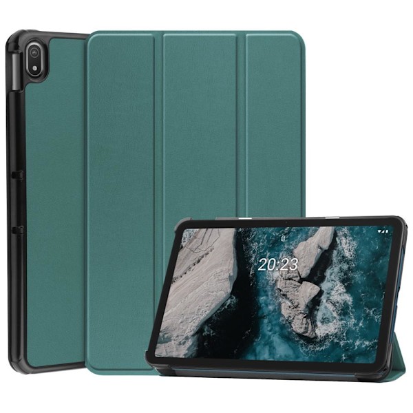 Tablet Stand Slim Fit Cover For Nokia T20  - Green Green