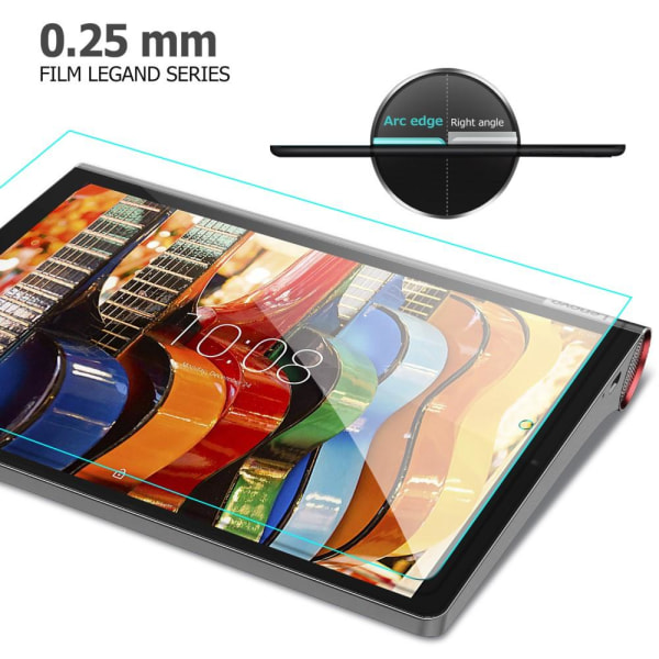 Lenovo Yoga Smart Tab 10.1 Yoga Tab5 YT-X705 Härdat Glas Transparent