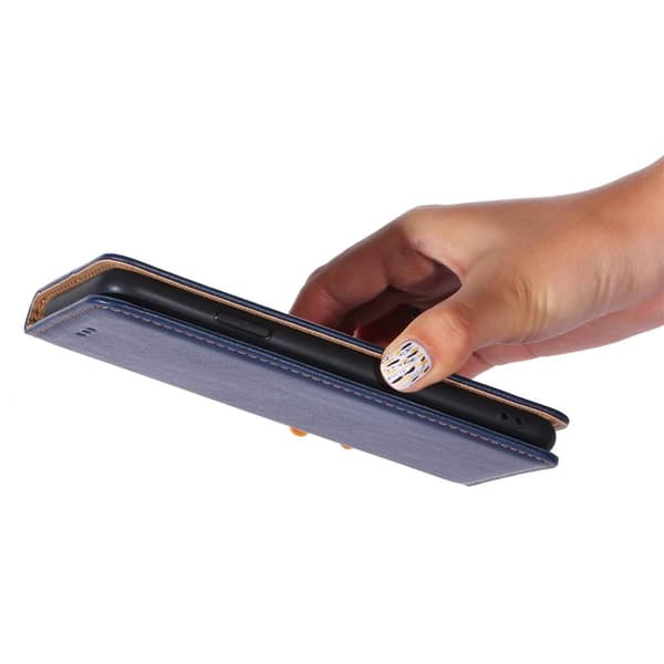 Nokia X30 5G Stand Telefonetui Fuld Beskyttelse Pung Cover - Sort Black