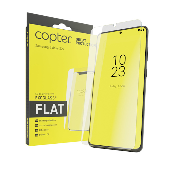 Copter Exoglass til Samsung Galaxy S24 Transparent