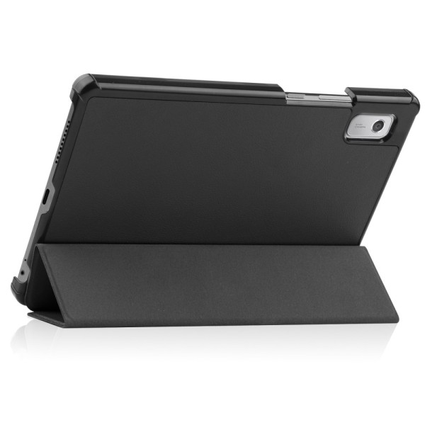 Til Lenovo Tab M9 Trifoldet Stativdæksel - Sort Black