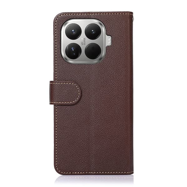 KHAZNEH Til Xiaomi 17T Pro Pungcover Brown