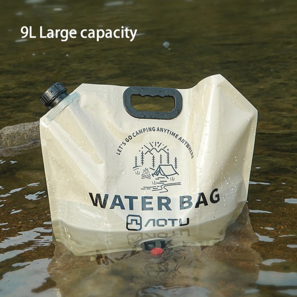 Kokoontaittuva vesisäiliö hätätilanteessa pelastusvesivarasto - Khaki