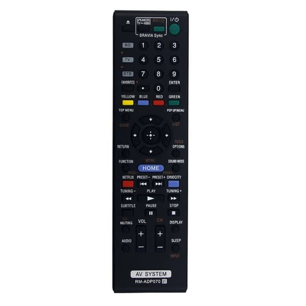 Fjärrkontroll Ersättning för RM-ADP070 För Sony DVD Svart