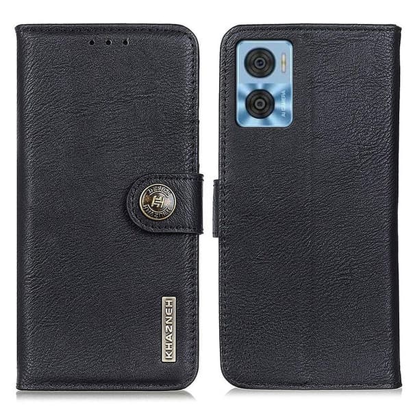 KHAZNEH Lompakkoteline Motorola Moto E22 4G/E22i 4G: lle Black