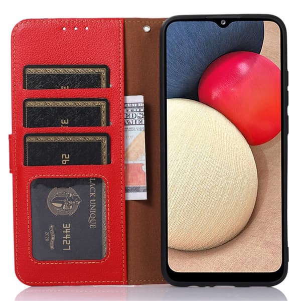 KHAZNEH Telefondæksel til Xiaomi 13T / 13T Pro - Rød/Sort Red