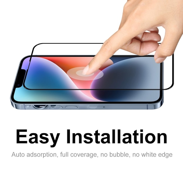 ENKAY 2stk herdet glass skjermbeskyttere til iPhone 16e Transparent