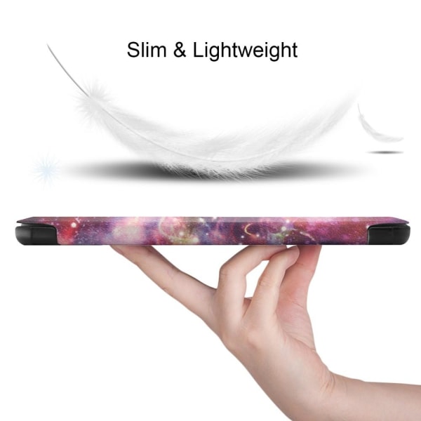 Tri-fold Fodral till Lenovo Tab M7 (3rd Gen) - Nebula Lila