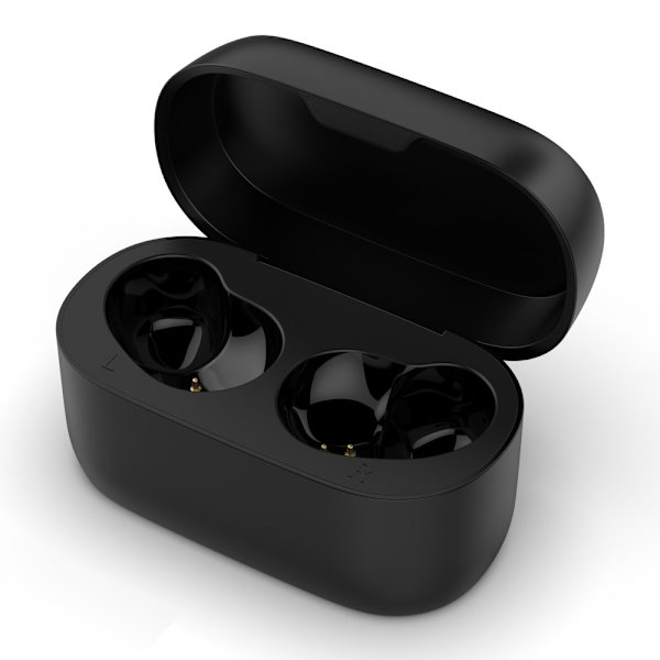 Dock til Jabra Elite 75T / Active 75T Earbuds Opladerrum Opladerkabel Black
