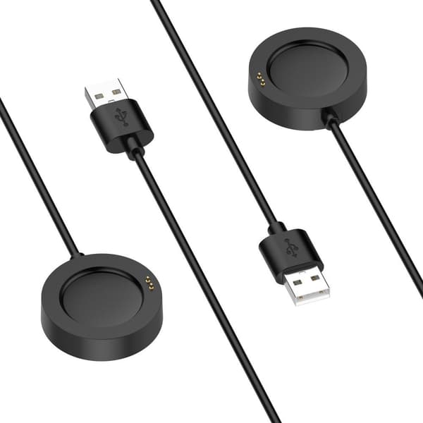 Til Xiaomi Watch S2 46 mm/42 mm USB - oplader Smart ur Black