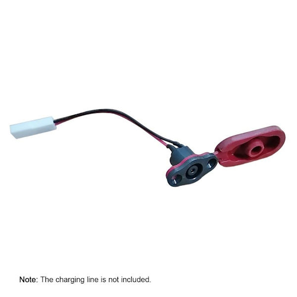 Vaihtolatausreiän kansi Xiaomi Mijia M365 -skootterille Red