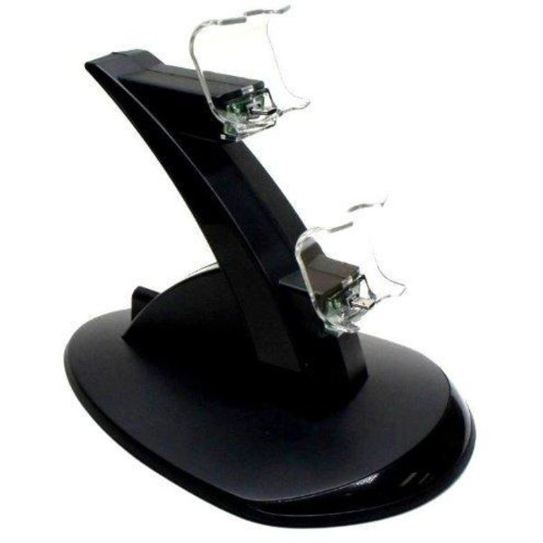 Playstation 4 Dual Charging stand / Laddningsställ Svart