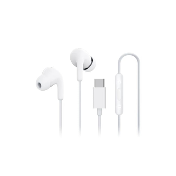 Xiaomi mi In-Ear hörlurar Headset USB-C Vit Vit