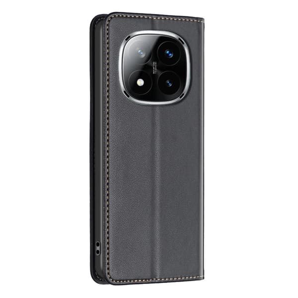 Støtsikkert mobildeksel for Xiaomi Redmi Note 14 Pro+ 5G kortholder svart Black
