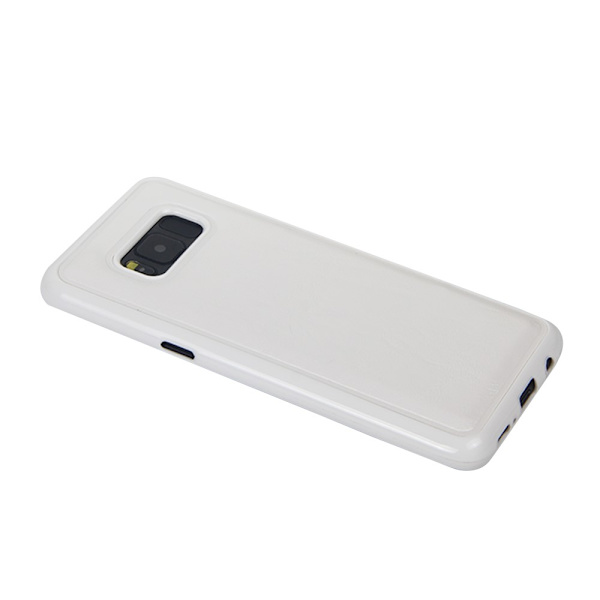 Samsung Galaxy S8 - 2 i 1  plånboksfodral / Skal - Vit White
