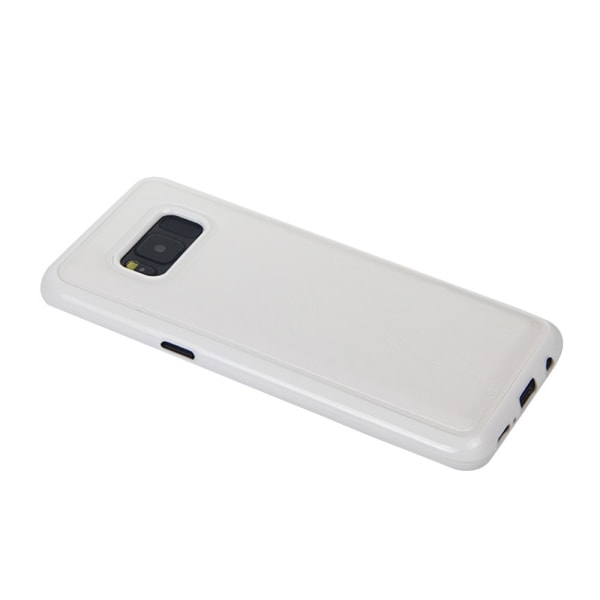 Samsung Galaxy S8 - 2 in 1 -lompakkokotelo / kuori - valkoinen White