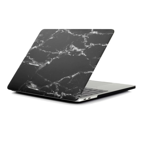 MacBook Air 13,3" A1932 (2018) + Retina-modeletui Marmor Sort Black