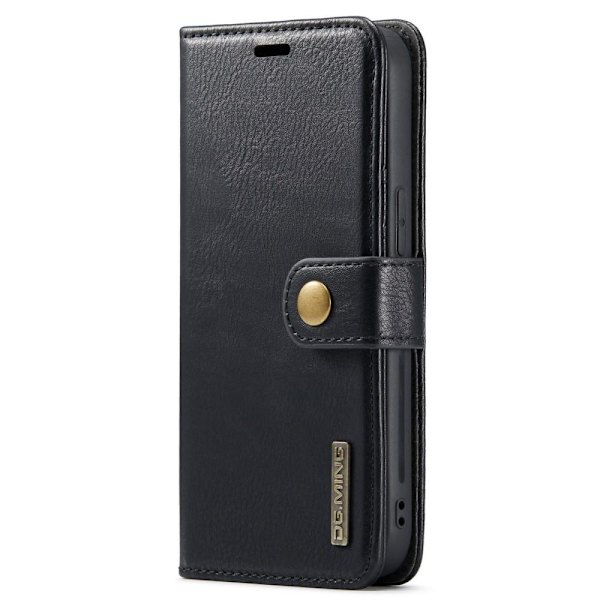 iPhone 14 Pro Max DG.MING Avtakbart 2-i-1 Lommebokdeksel Black