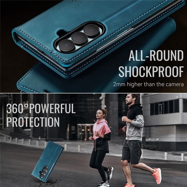 CASEME Telefonplånboksfodral till Samsung Galaxy Z Fold8 Ultra Grön